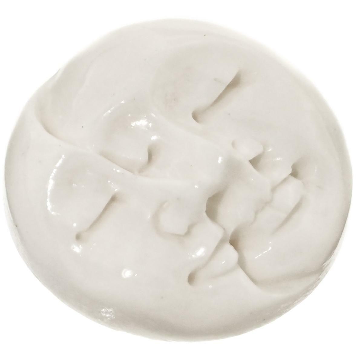 "5/8\" 15mm 1-5-10Pc Lot Closed Eye Crescent Moon Sun Duo Bison Bone Bead Cabochon"