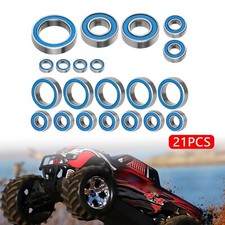21Pcs For 1/10 Traxxas Slash/Stampede 4WD 4X4 VXL Bearing Kit RC Car Upgrade qo