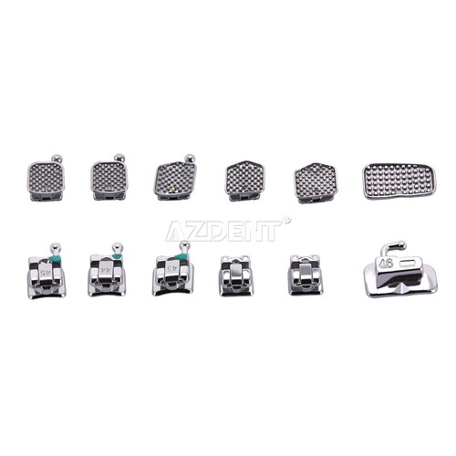 AZDENT Dental Ortho Self-Ligating Brackets Mini ROTH.022 345Hk w/Buccal Tube - Picture 5 of 11