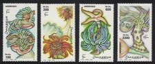 Somalia Coelenterates Anemones Cnidarias Sea Fauna 4v 2000 MNH MI#798-801