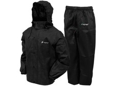 Frogg Toggs Men's All Sport Rain Suit Black/Black 3XL