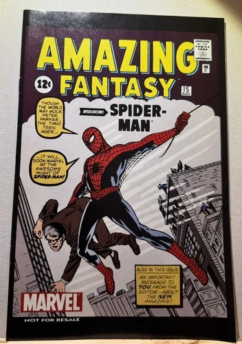 Amazing Fantasy #15 Marvel Legends Reprint 2005 Marvel Comics Spider-Man
