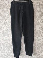 George Unisex Black Joggers Size 11/12 Years