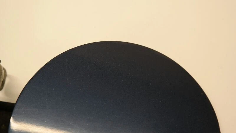 2001-2004 Ford Mustang outer Fuel Lid Door Blue - Image 3 of 4