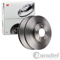 2X NK Bremsscheiben 280Mm BelÜFtet Vorne Passend FÜR Mazda 3 CX-3 | 203281
