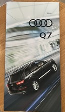 2018 Audi Q7 Original Sales Brochure 