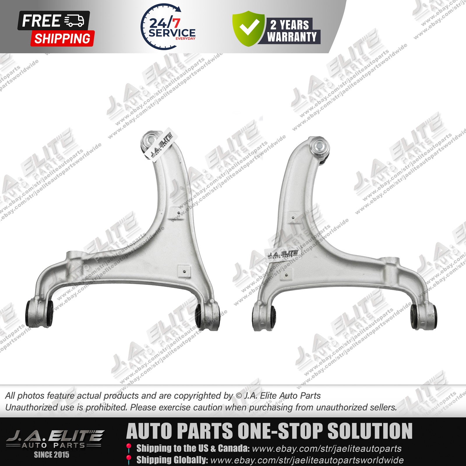 Maserati Quattroporte 2009-2016 Right Lower Control arms 2 pcs