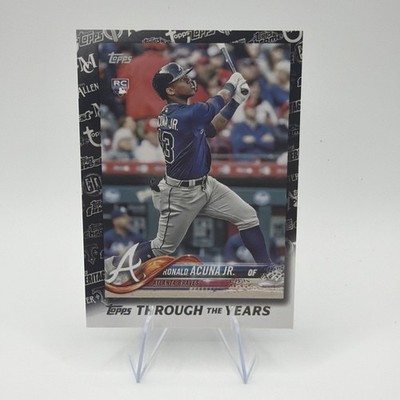 2021 Topps - Topps Through the Years Facsimile Reprints Ronald Acuña Jr. #TTY-24