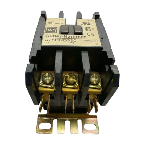 Eaton Cutler-Hammer C25DND330 Contactor Series C1, 30A, Coil 24V, 9-2741-6 - Afbeelding 3 van 11