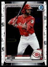 2020 Bowman Draft Chrome Quin Cotton Cincinnati Reds #BD-104