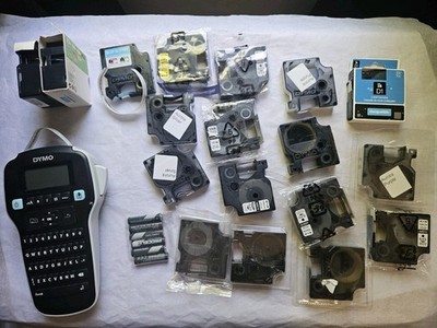 DYMO Label Manager 160 Label Maker w/ X16 Labels Cartridges Mixed Color & Size 