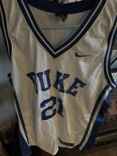 Nike Duke Blue Devils Xl #21 Basketball Jersey