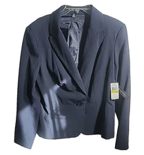 Counterparts Women's Blazer Blue Size 14