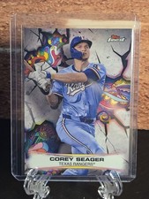 2025 Topps Finest  Smashing Through Corey Seager SSP READ