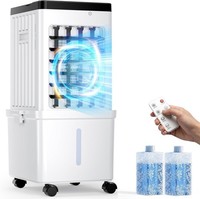 Efficient Portable Air Conditioning fan with 15L Tank & 3 Adjustable Settings