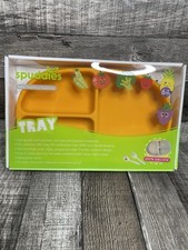 Silicone Baby Food Tray By SPUDDIES, 100 Silicone, New, Fast Shipping