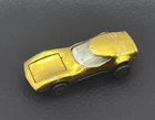 Hot Wheels Redline 1969 Yellow Gold Torero - White Interior Vintage Die Cast Car