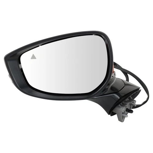 For Mazda 3 19-21 TRQ Driver Side Power View Mirror Non-Heated, Foldaway