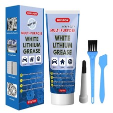White Lithium Grease Multi-Purpose Waterproof Lubricant for Hinges,...