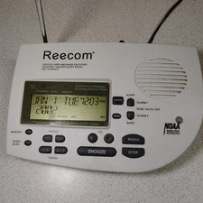 Reecom R-1650 Noaa Weather Alert Radio with S.A.M.E. Messaging AM FM Dual Alarm