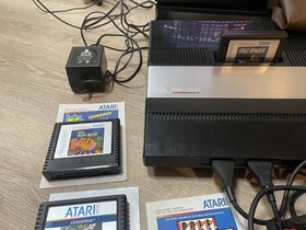 Atari 5200 4 Port Console, Rebuilt Controllers, Power Mod, 9 Games. Fully Tested