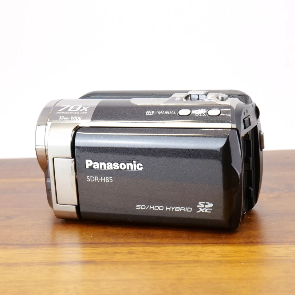 Panasonic SDR-H85 80GB Camcorder Black 78x Zoom Video Camcorder Tested Excellent - Image 3 of 4