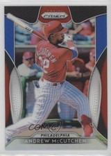 2019 Panini Prizm Tier III Red White & Blue Prizm Andrew McCutchen #281 0t2