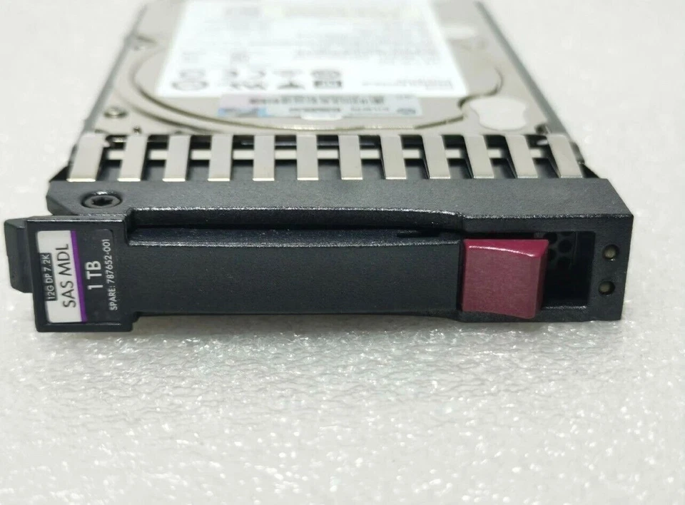 HPE MSA 787652-001 1TB 12Gb/s SAS 7.2K 2.5" 512E MIDLINE HARD DRIVE J9F50A HDD - Image 4 of 4
