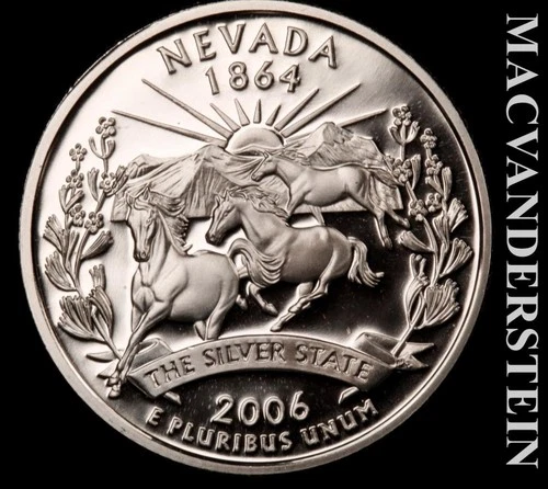 2006-S 50 State Quarters Nevada Proof — photo from another recent sale