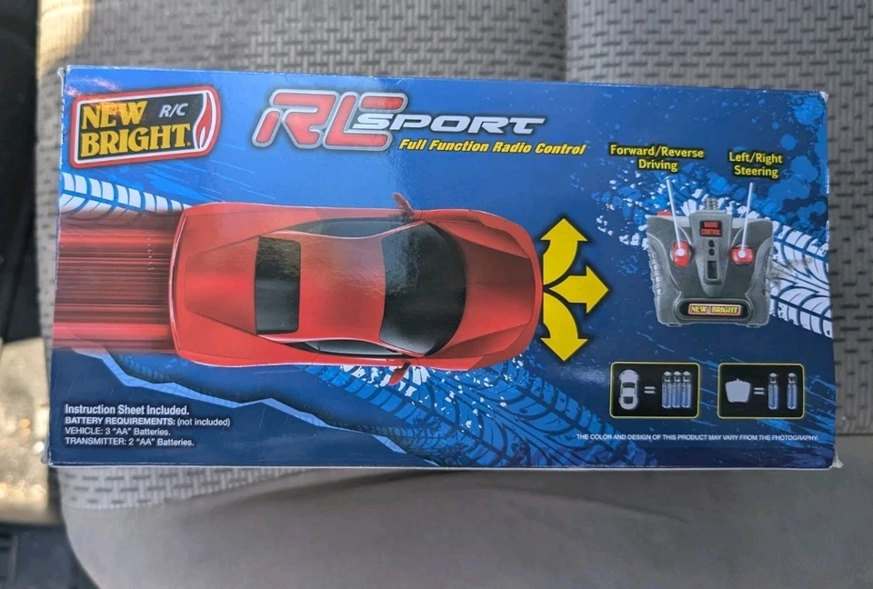 Nuevo Dodge Charger 1969 Bright RC Sport 1:24 modelo azul sellado Foto 2 de 2