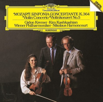 Gidon Kremer Harnoncourt WPh Mozart Violin Concerto No. 5 SHM-CD JAPAN NEW