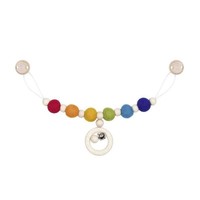 Goki Kinderwagenkette Regenbogen Mit Wollfilzkugeln