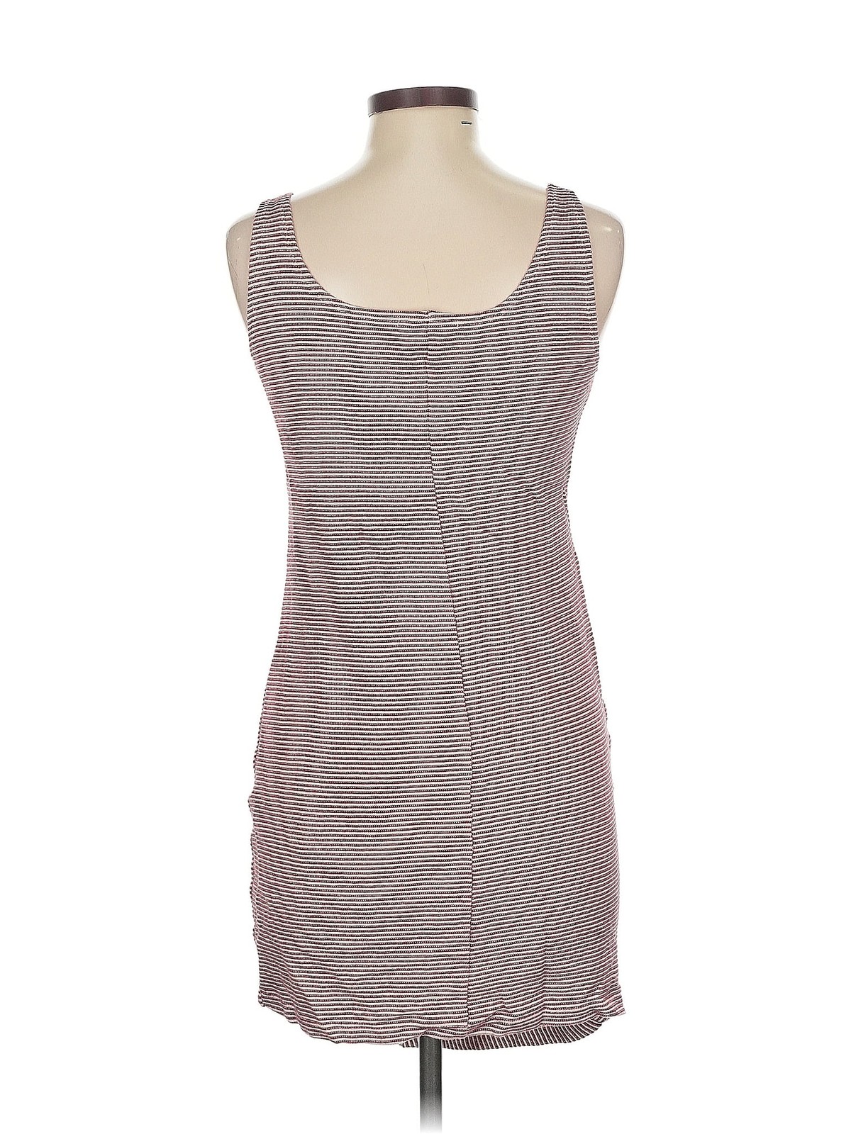 Mango Women Gray Casual Dress M thumbnail 2