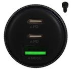 Fast Charging Car Charger Aluminum Alloy Usb Adapter With Threaded Secure And