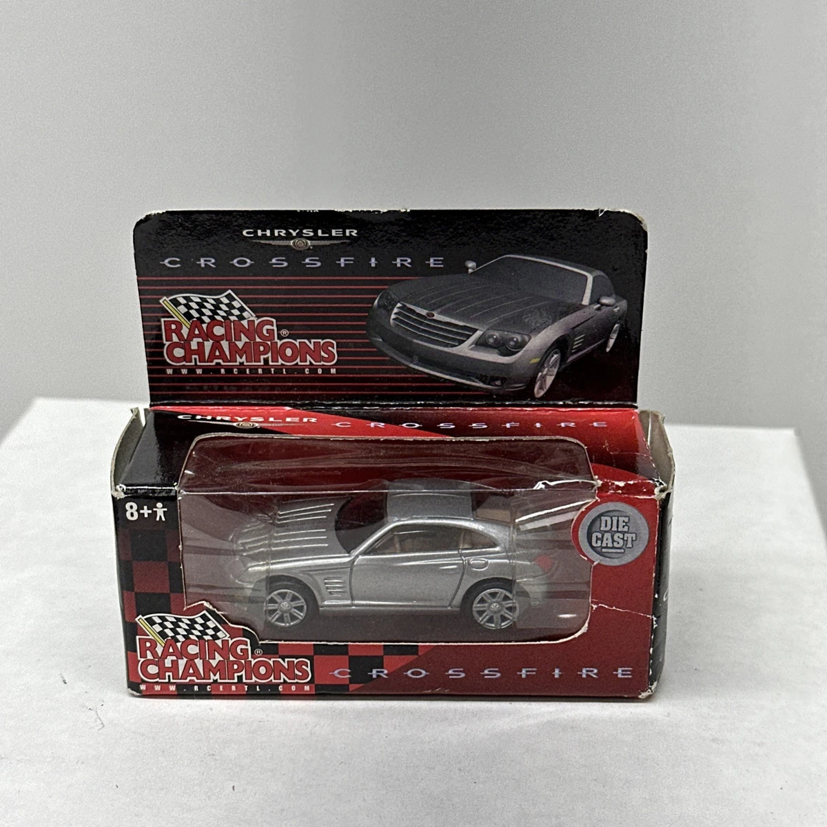 Solido 1/18 – Chrysler Crossfire 2002, Miniature Collection, Boîte Fatiguée