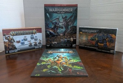 Warhammer 40,000 (40k) and Warhammer Age of Sigmar (AoS) New/Factory Sealed