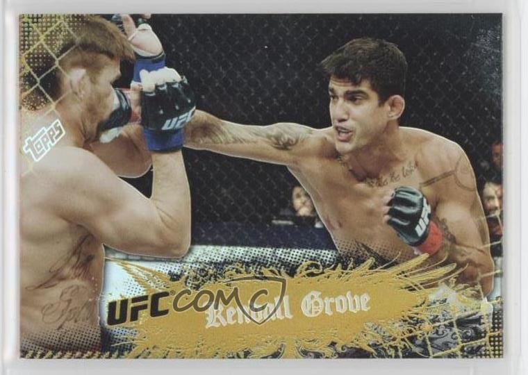 2010 Topps UFC Main Event Gold Kendall Grove #97 0e28