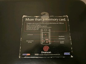 SEGA Dreamcast Blue OEM Controller  New No Box, And Blue New Open Box VMU