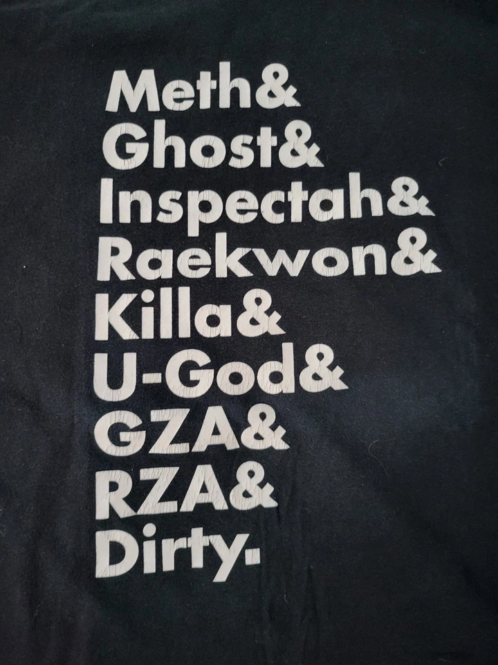 Camiseta Wu-Tang Clan Manifest Ampersand | Talla Mediana (NUEVA) Foto 3 de 4