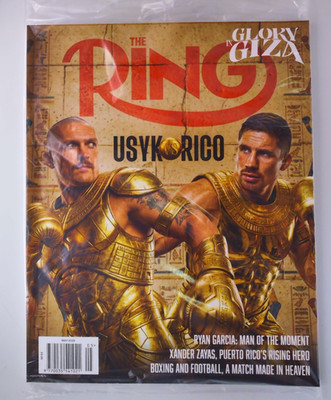The Ring magazine May 2026 Usyk vs Rico, Ryan Garcia, Xander Zayas