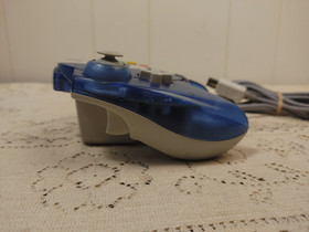 Sega Dreamcast Clear Blue Controller HKT-7700 & VMU HKT-7000 - Cleaned