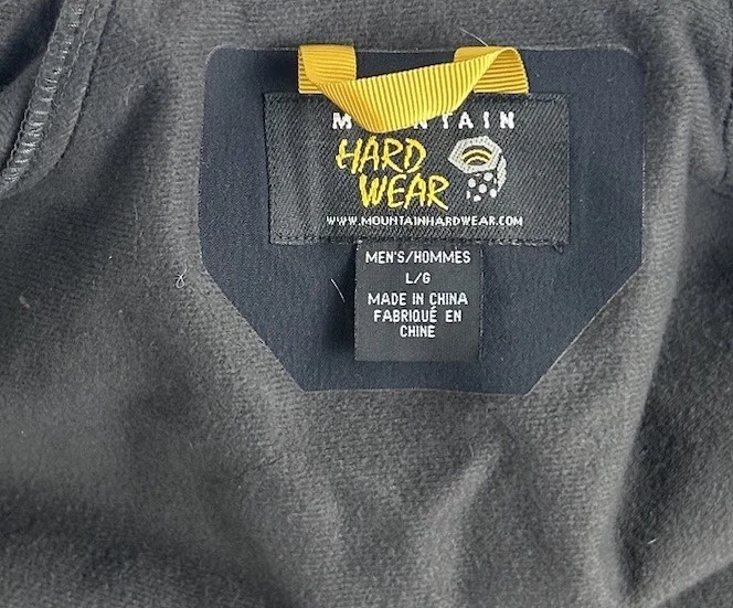 Chaqueta de Colección Mountain Hardwear Hombres Grande Windstopper Softshell Chaqueta Escalada Foto 4 de 4