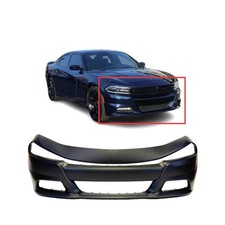 Primed Front Bumper Cover For 2015-2020 Dodge Charger Se Rt Sxt