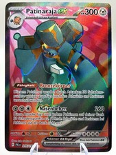 Pokemon Karte Patinaraja EX 245/193 Entwicklungen in Paldea Near Mint Deutsch