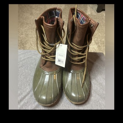 Covergirl Women s Duck Boot Green NEW