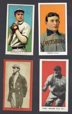 LOT #7  TOBACCO NOVELTIES 4 DIF PLAYERS BEGINNING OF BASEBALL CARD COLLECTING