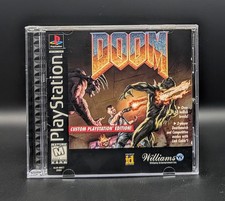 Doom PlayStation 1 PS1 Black Label Jewel Case Variant Complete! Read Description