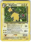 Ampharos 1/64 Rare Neo Revelation Pokemon Unlimited Holo Damaged