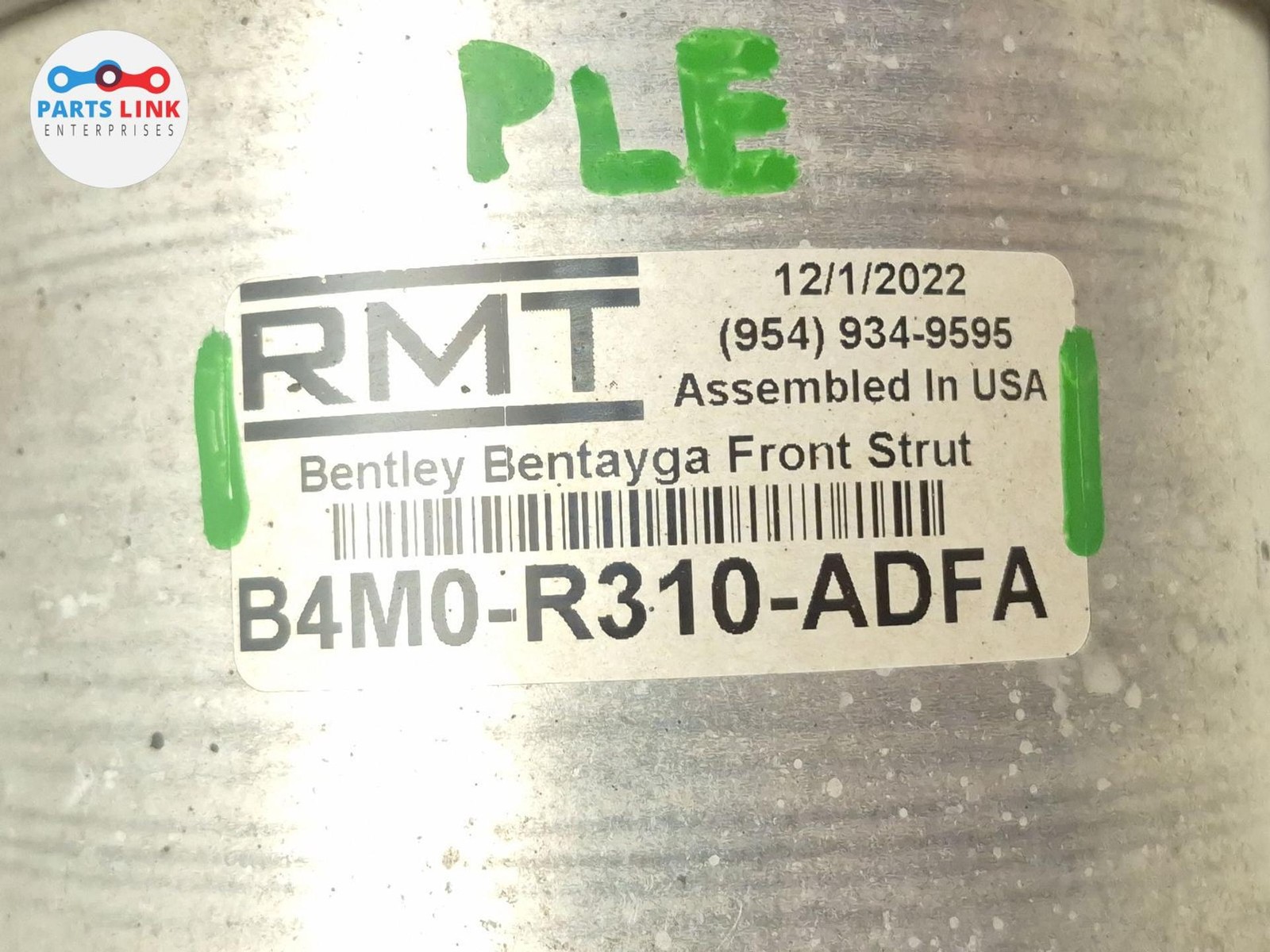 Bentley Bentayga 2016-2020 FRONT+RIGHT Air suspension strut