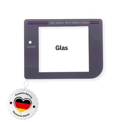 Display Scheibe Bildschirm Screen Ersatz LCD - GameBoy Classic Game Boy DMG Glas